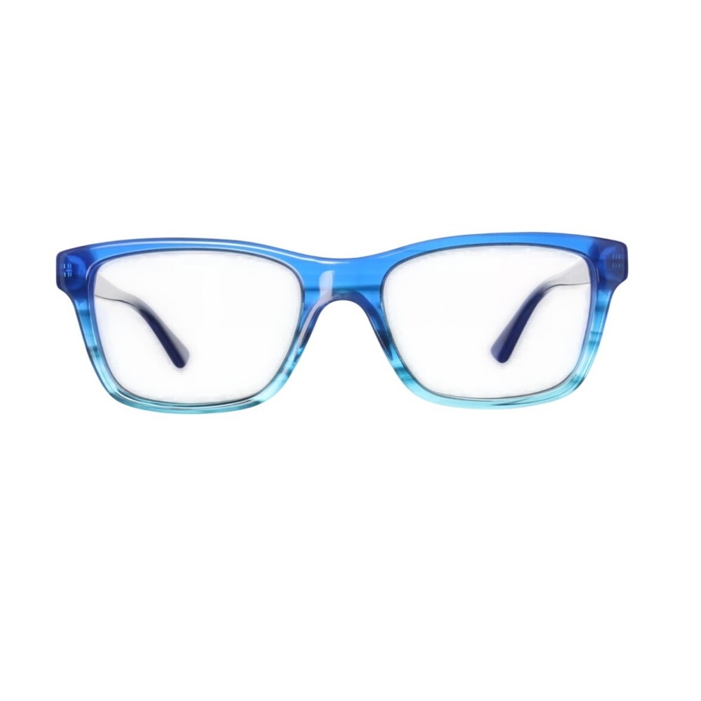 Ray-Ban Eyeglasses Junior Kids RB Blue RB 1536 Rectangular Frames Transparent